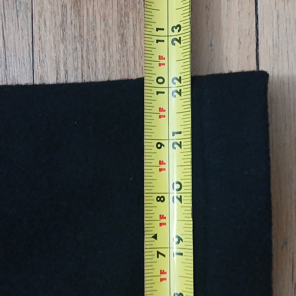 PIERRE CARDIN COAT BLACK MEDIUM - Picture 13 of 15